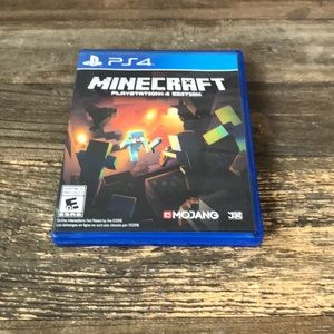PS4 minecraft PlayStation edition